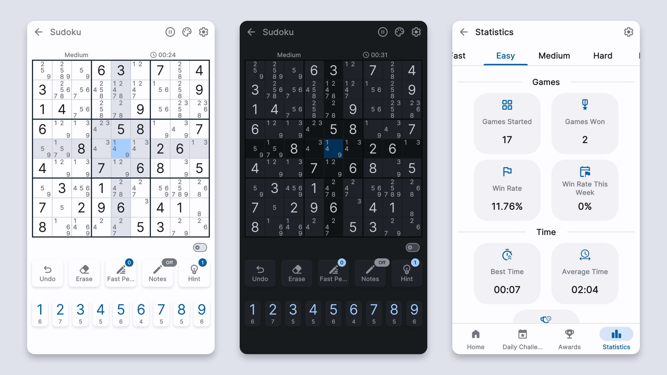 Sudoku (by Brainatee) screenshot