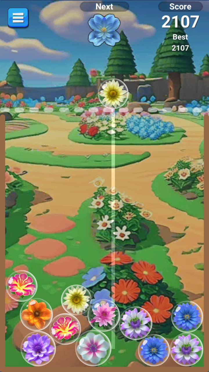 Connect the flowers - get to the last one! screenshot 5