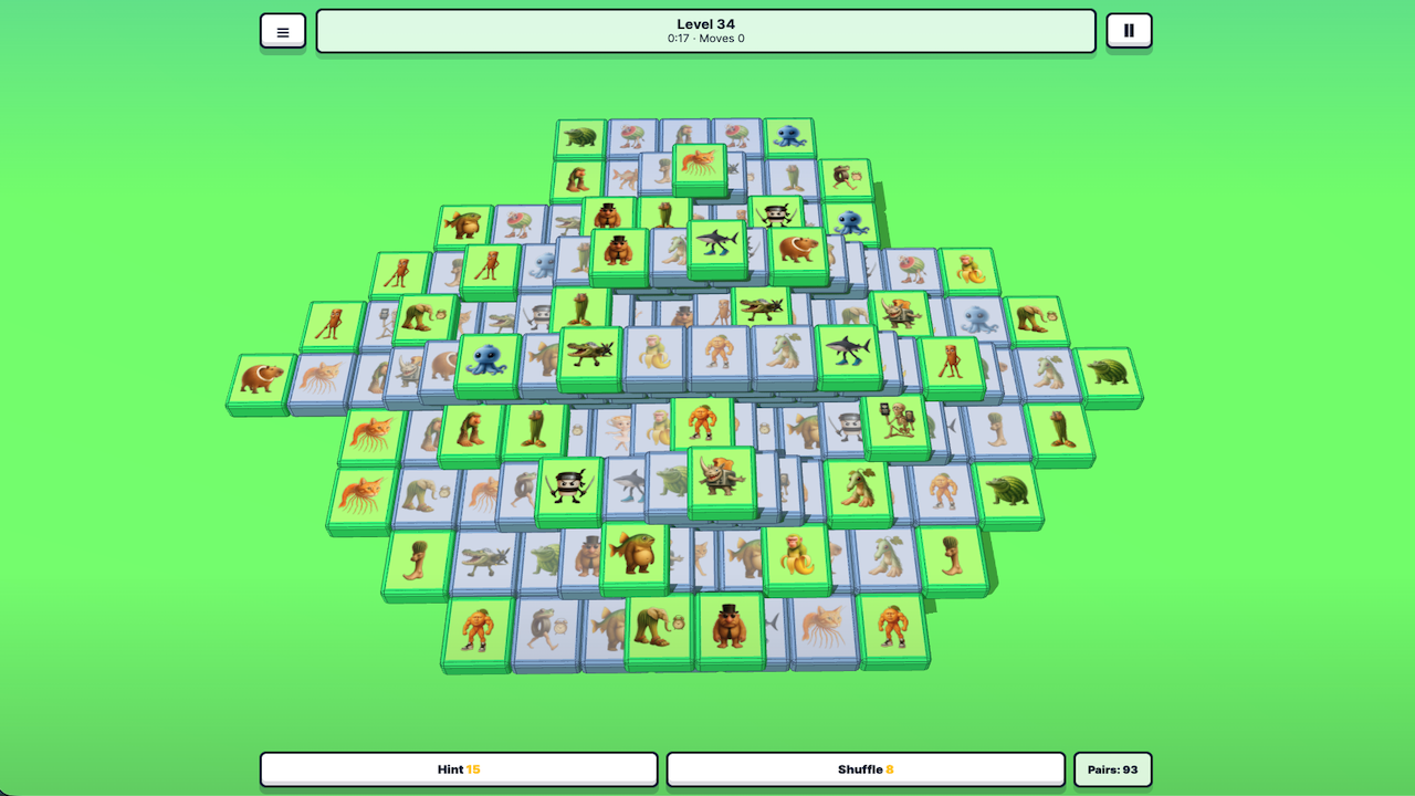 Brainrot Mahjong — screenshot 1