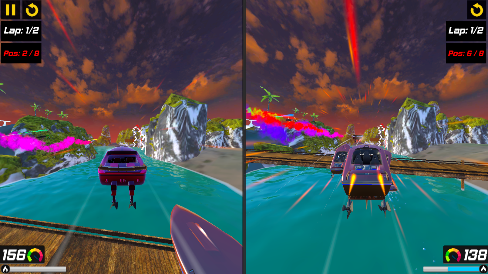 Jet Boat Racing screenshot
