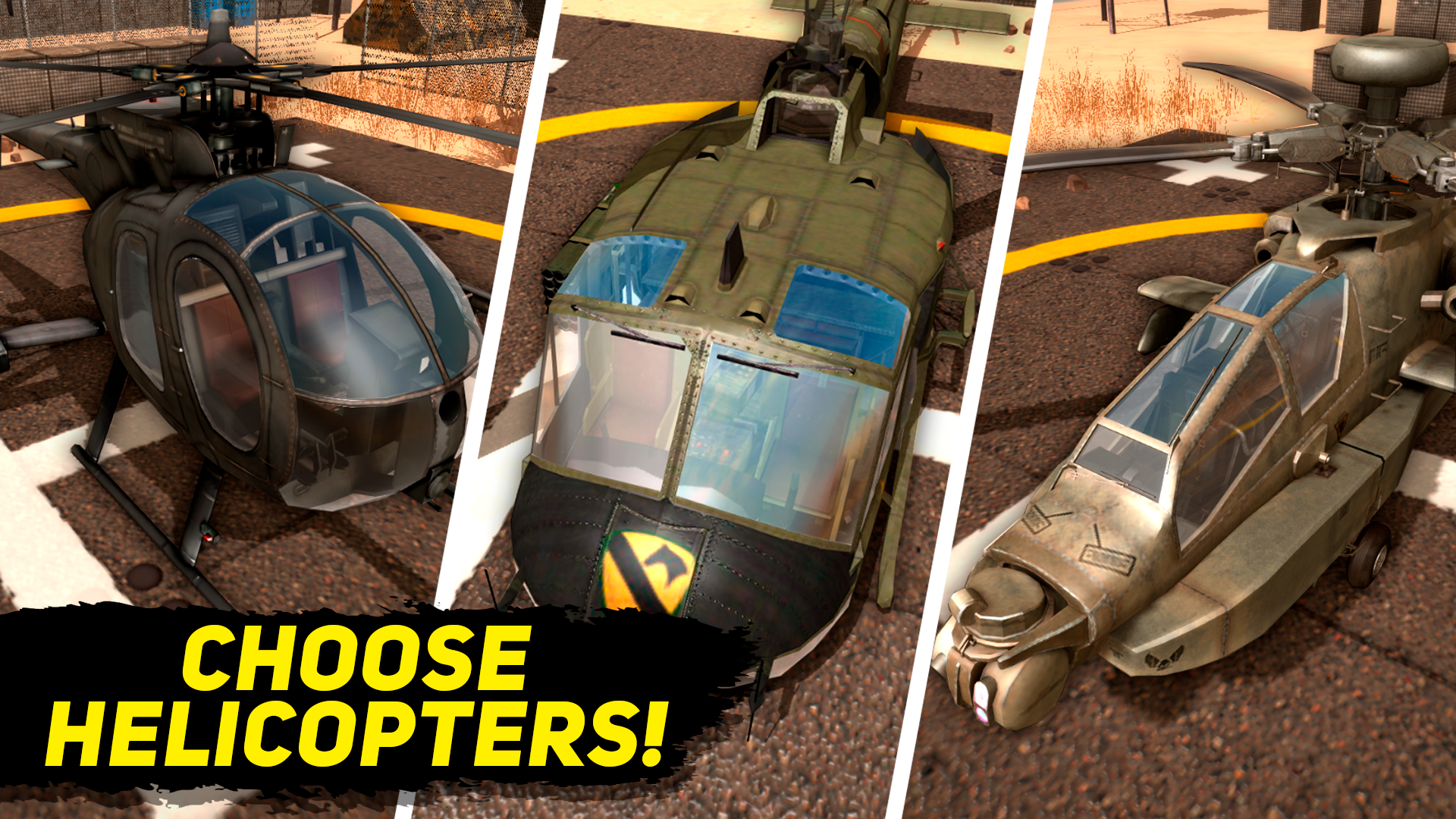 Desert Heli Strike 3D: Gunship — screenshot 4