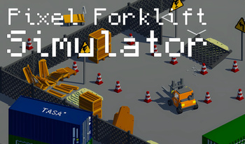 Pixel Forklift Simulator