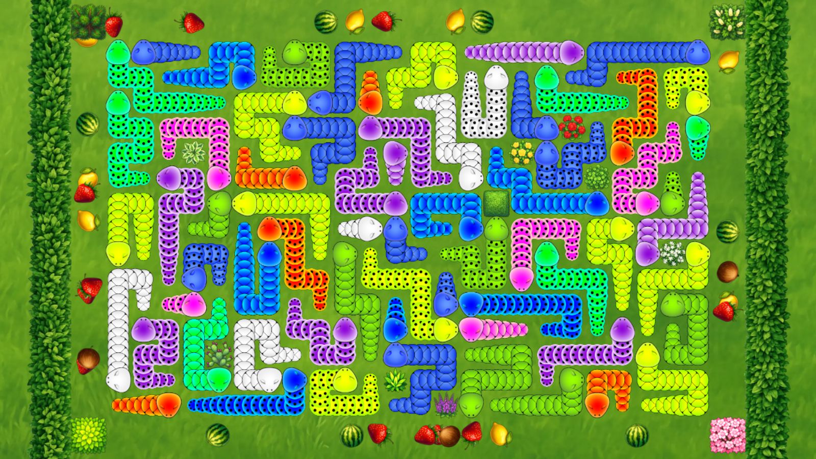 Фруктовые змейки — screenshot 1