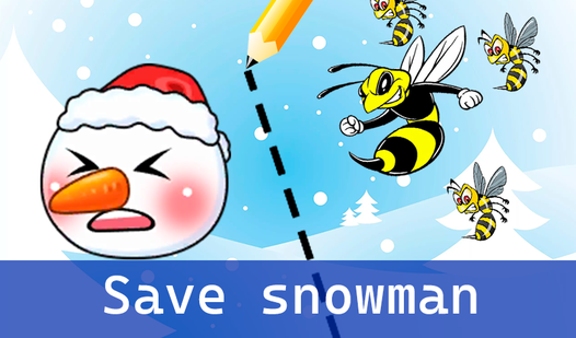 Save snowman