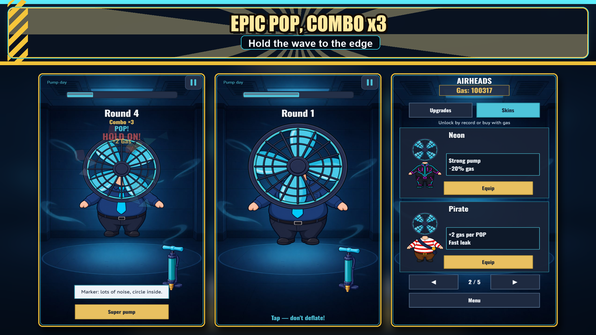 Inflate Airhead — screenshot 2