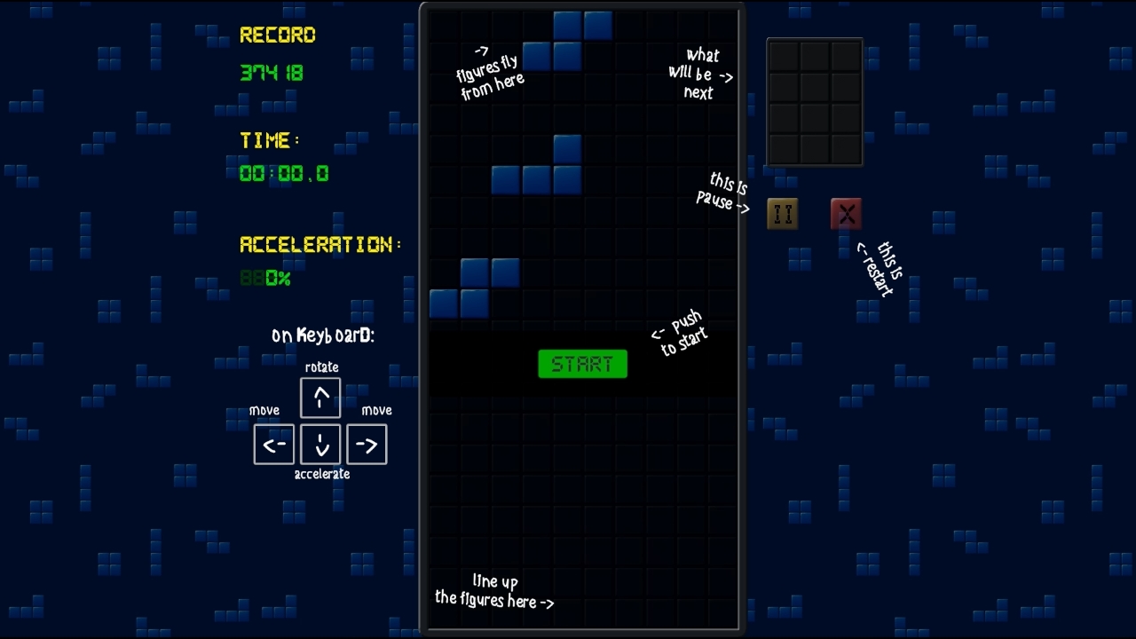 Tetrominoes: classic screenshot 1