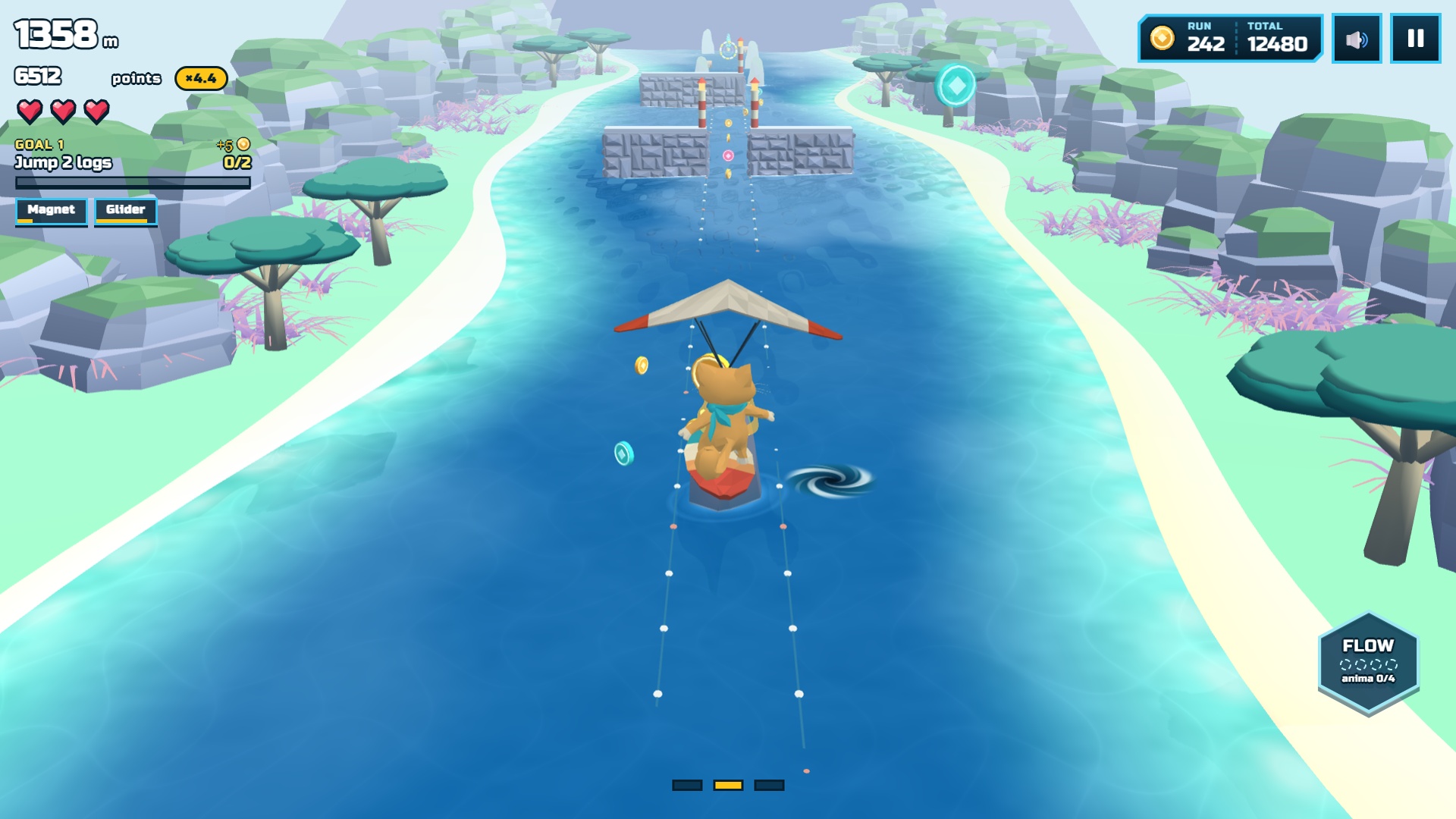 Flow Board: Parkour Runner screenshot 8
