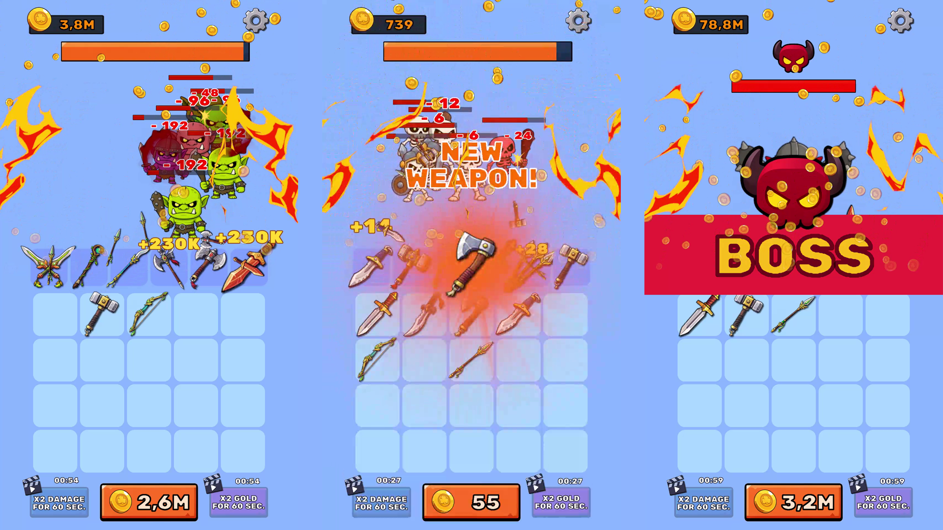 Merge&Fight — screenshot 1