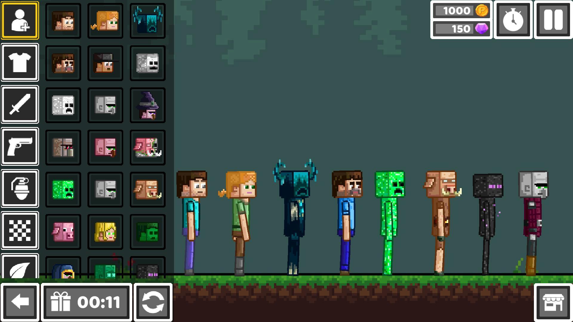 Cubecraft Sandbox: Ragdoll Playground screenshot