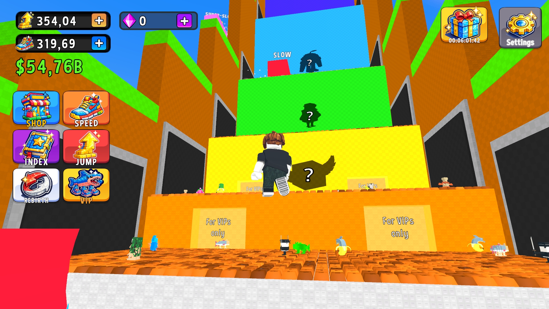 Escape for ASMR Brainrots: +1 Speed and Jump — screenshot 2