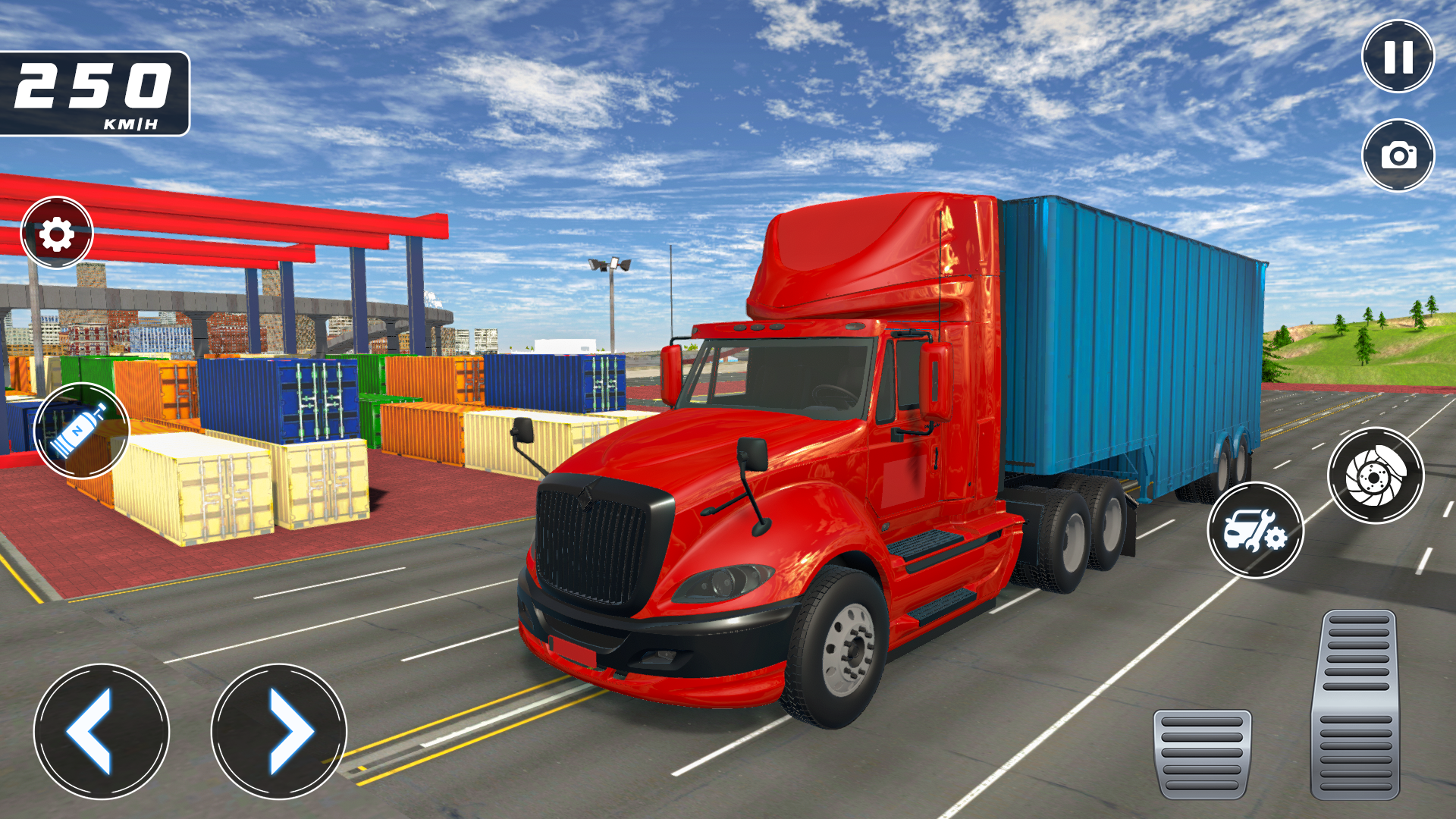 American Truck Driving Simulator — скриншот 2