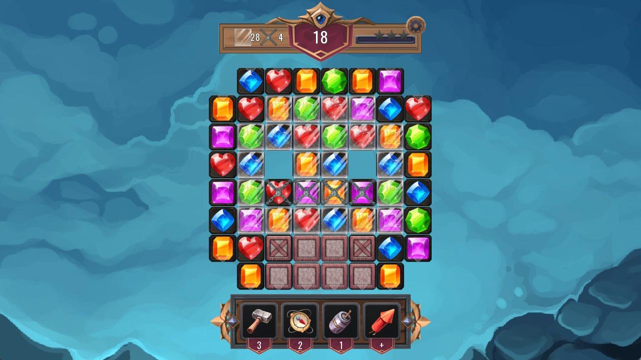 Diamond Dungeon - Match 3 screenshot