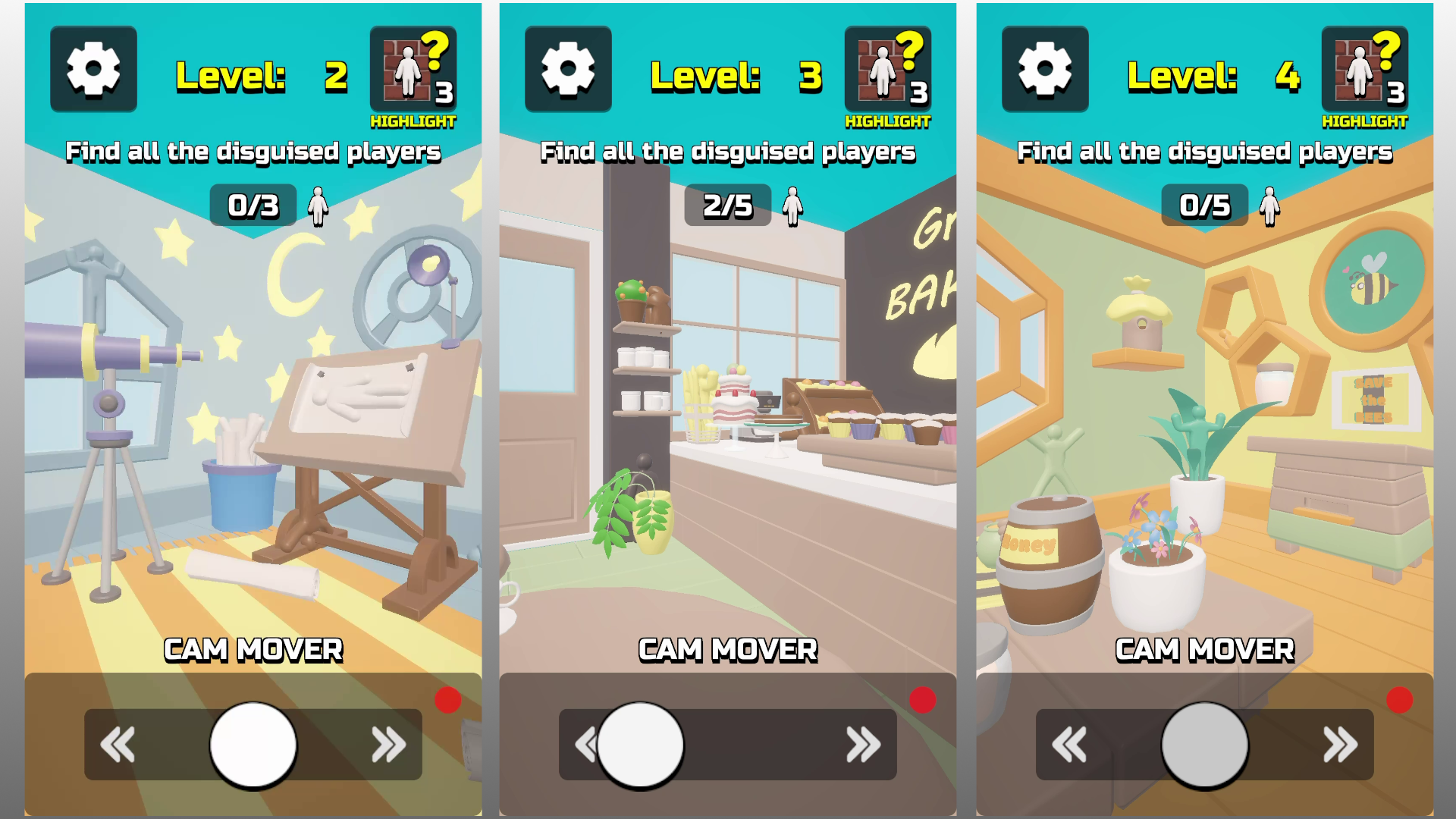Find the Chameleon - Spot It — screenshot 5