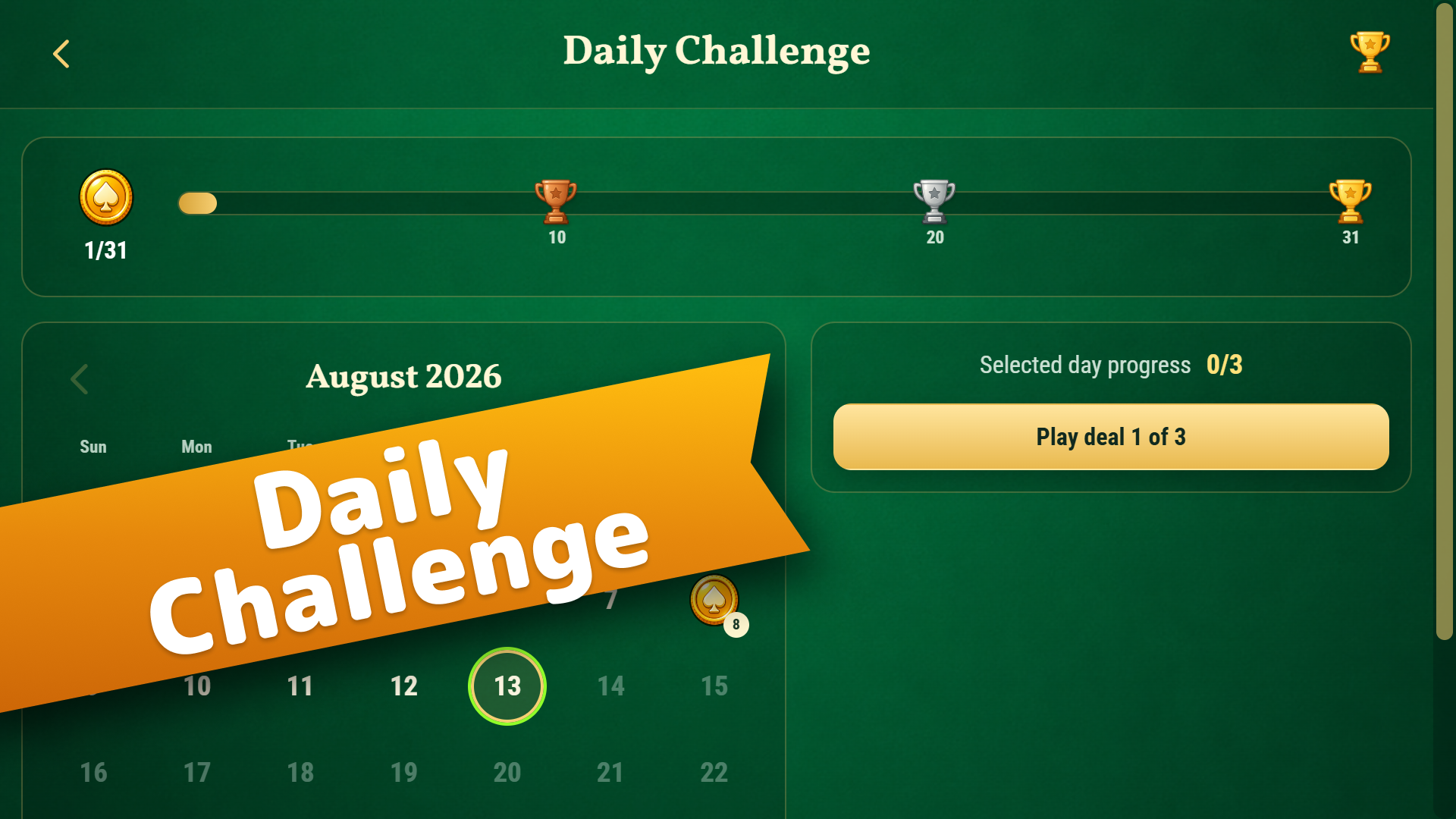 Ola! Solitaire — screenshot 2