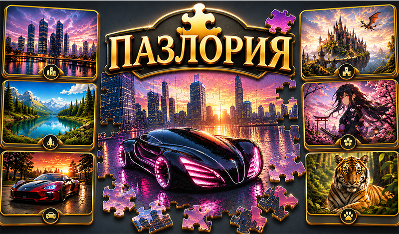Пазлория game cover