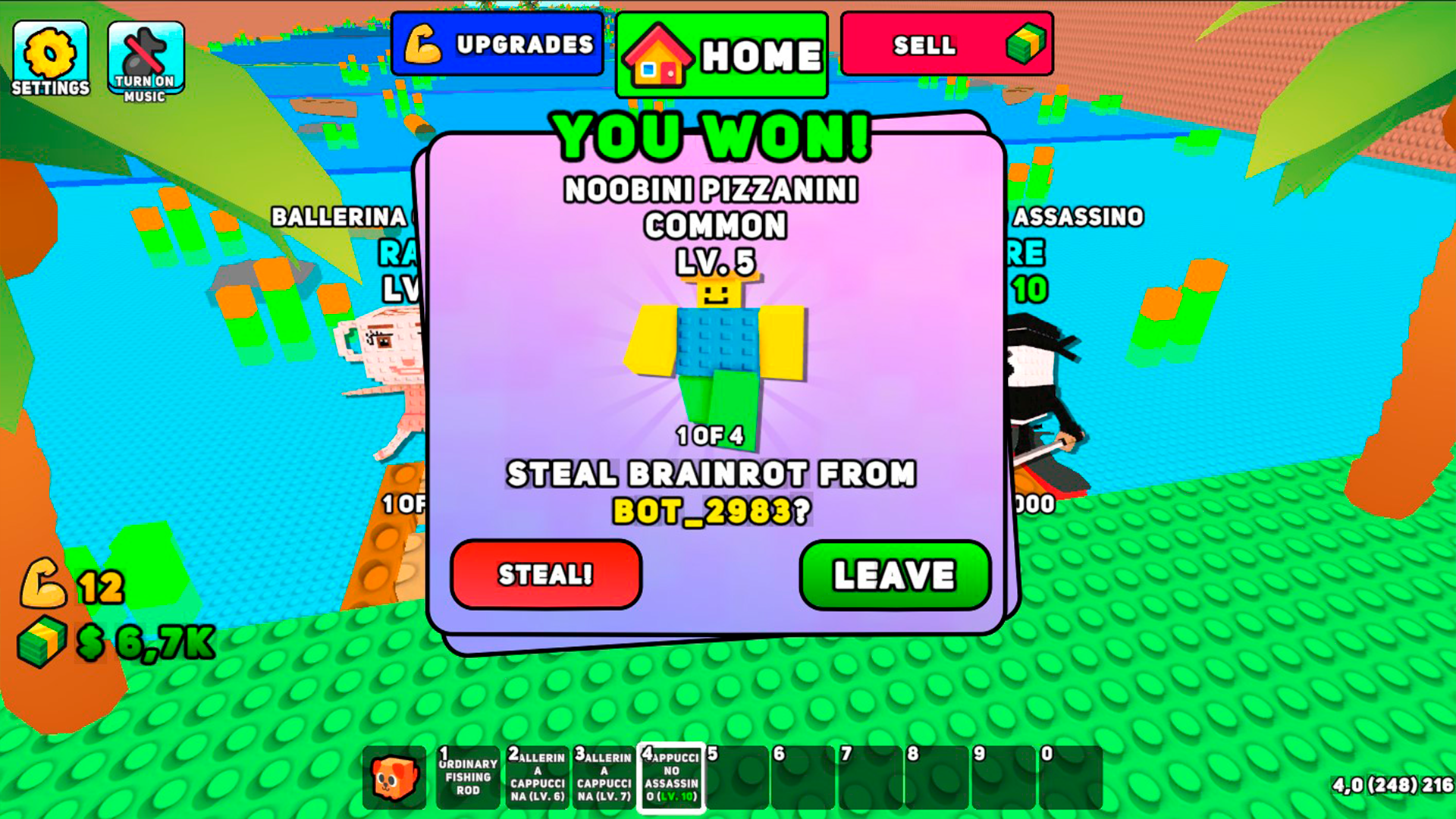Brainrot Fishing Online — screenshot 2