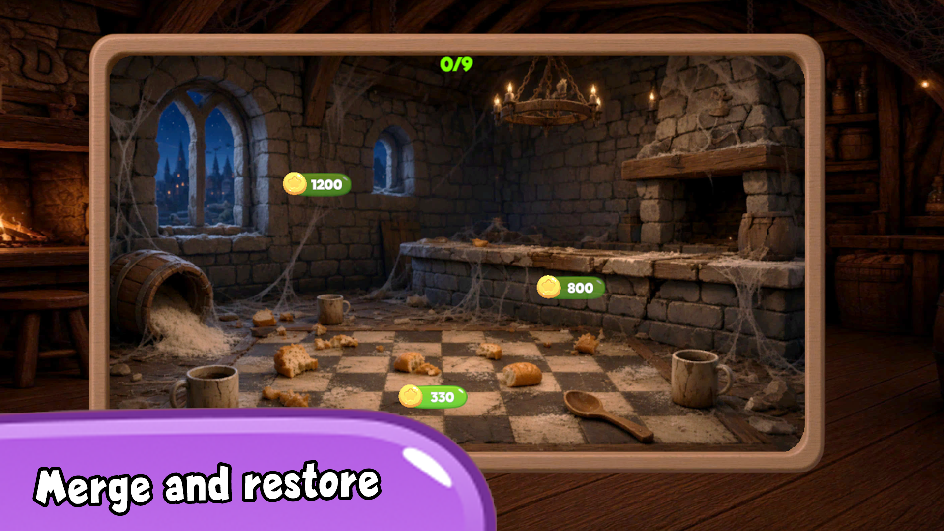 Buffet "No Time": merge and restore — screenshot 4
