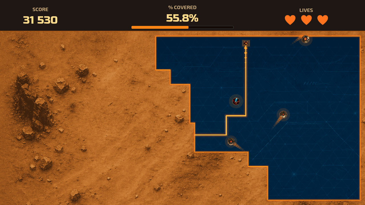 Xonix path of the liberator — screenshot 15