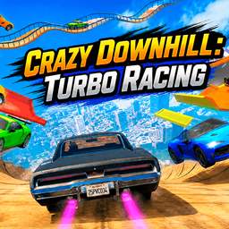 Crazy Downhill: Turbo Racing