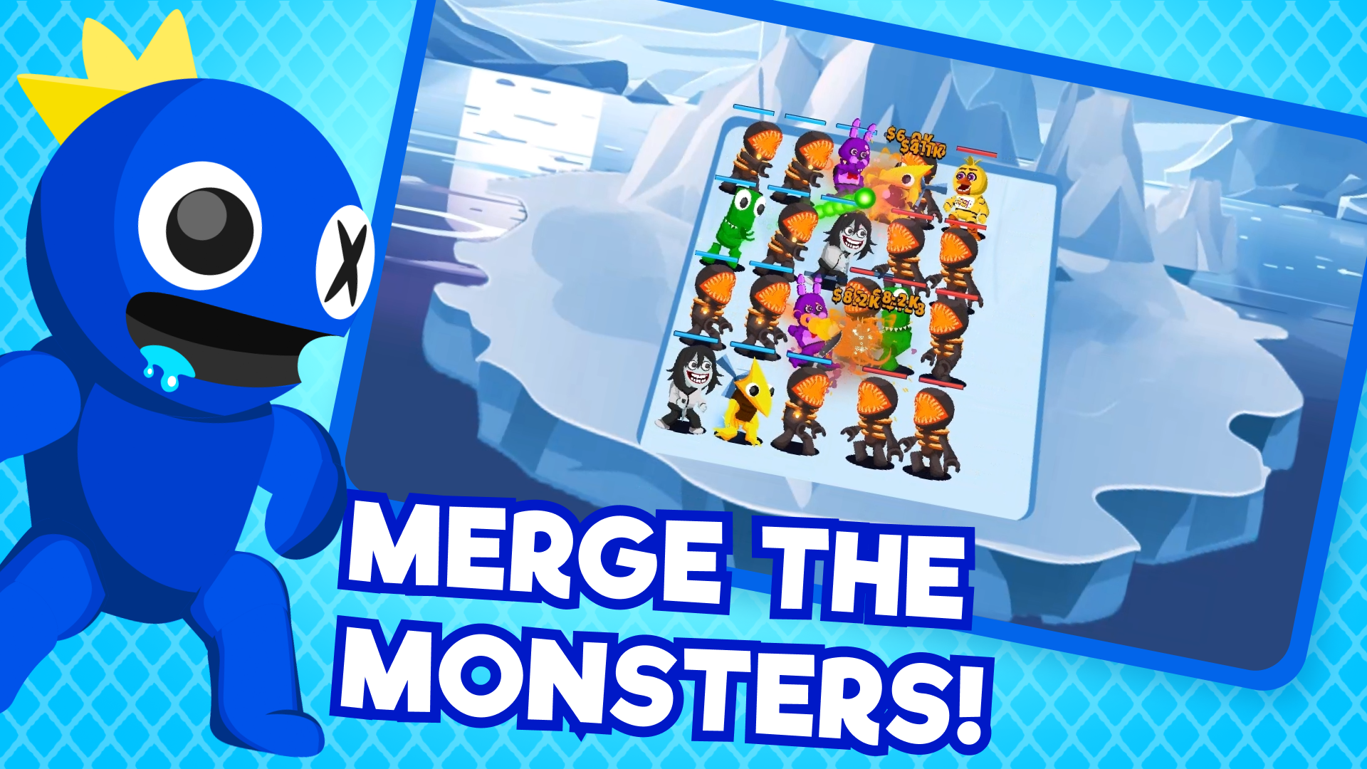 Merge Monsters 2D screenshot