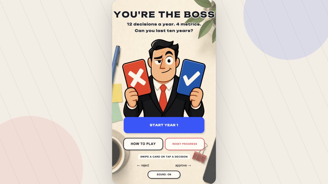 You're the Boss — screenshot 1