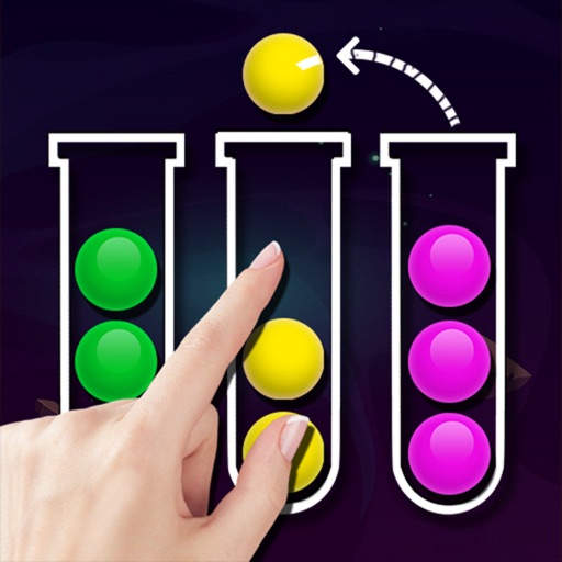 Sort Colored Balls Puzzle icon