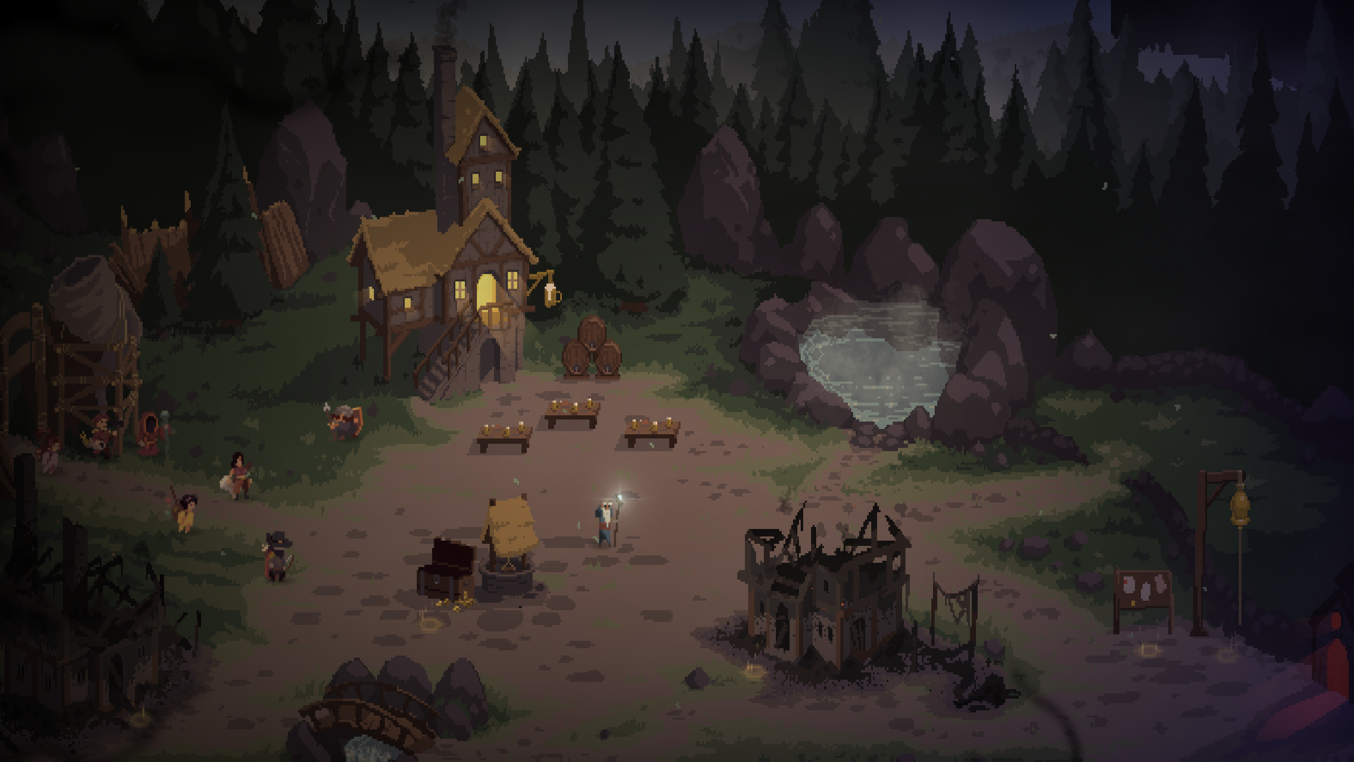 Protect the village from monsters — screenshot 2