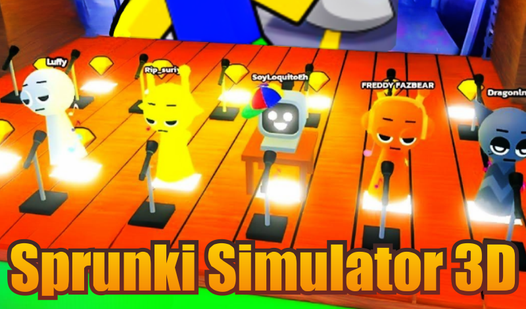 Sprunki Simulator 3D