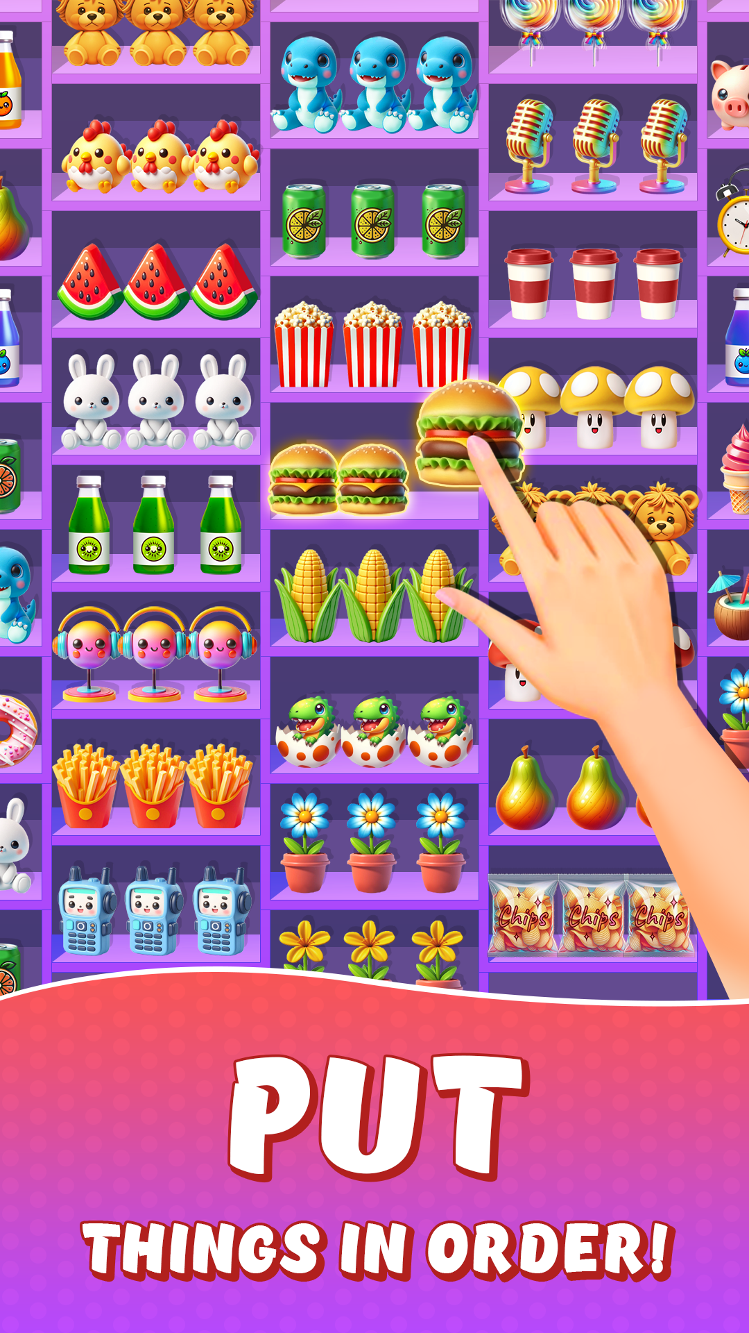 Clean the Room: Shelves and Objects Sorting screenshot 10