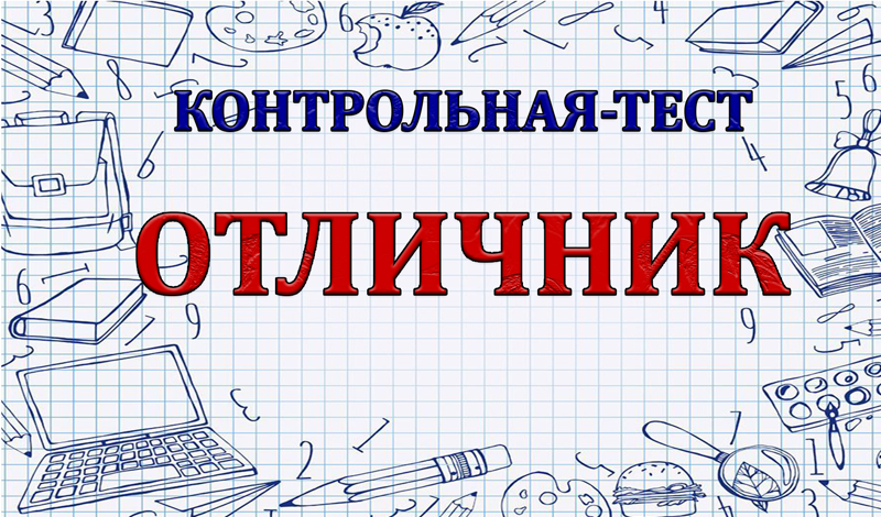 Контрольная-тест "Отличник" game cover