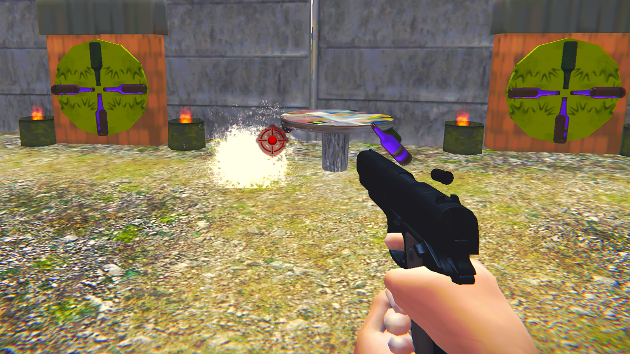 Bottle Shooting 3D screenshot
