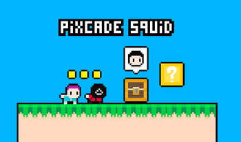 Pixcade Squid