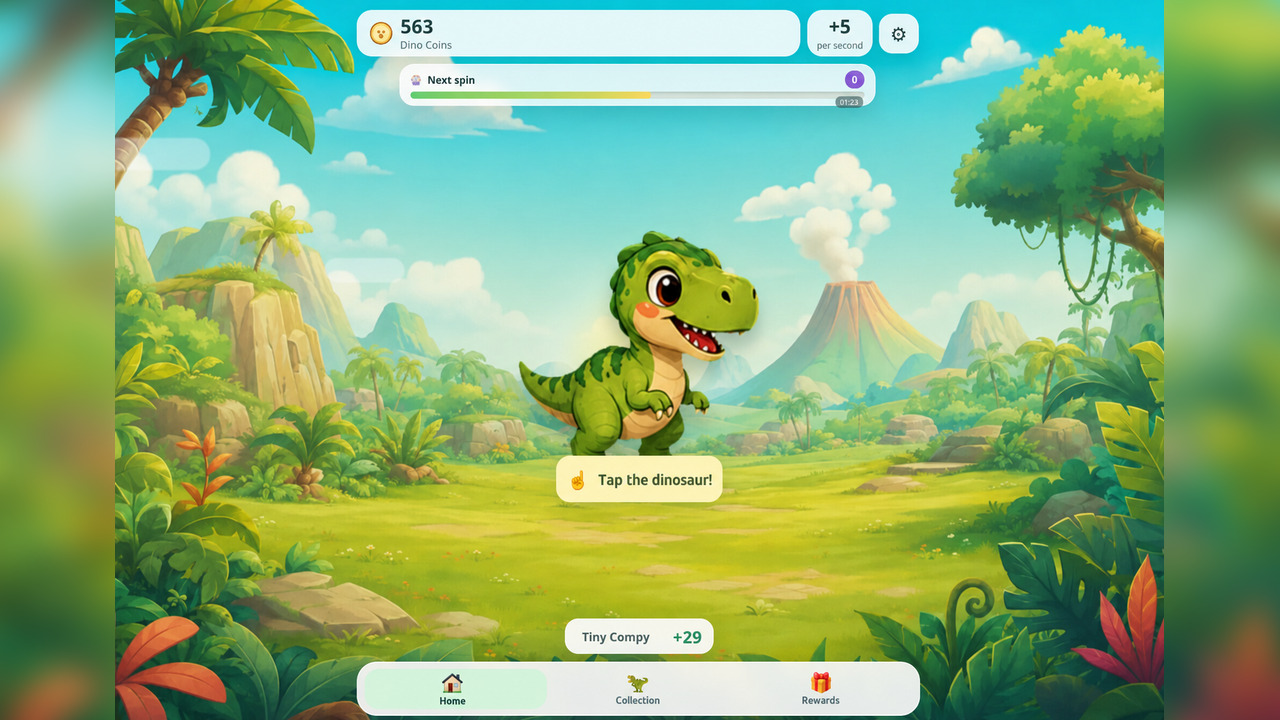 DinoClick: Egg Mystery — screenshot 2
