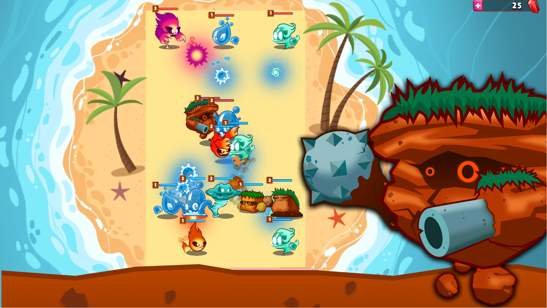 Elemental Monsters: Merge & Evolution screenshot
