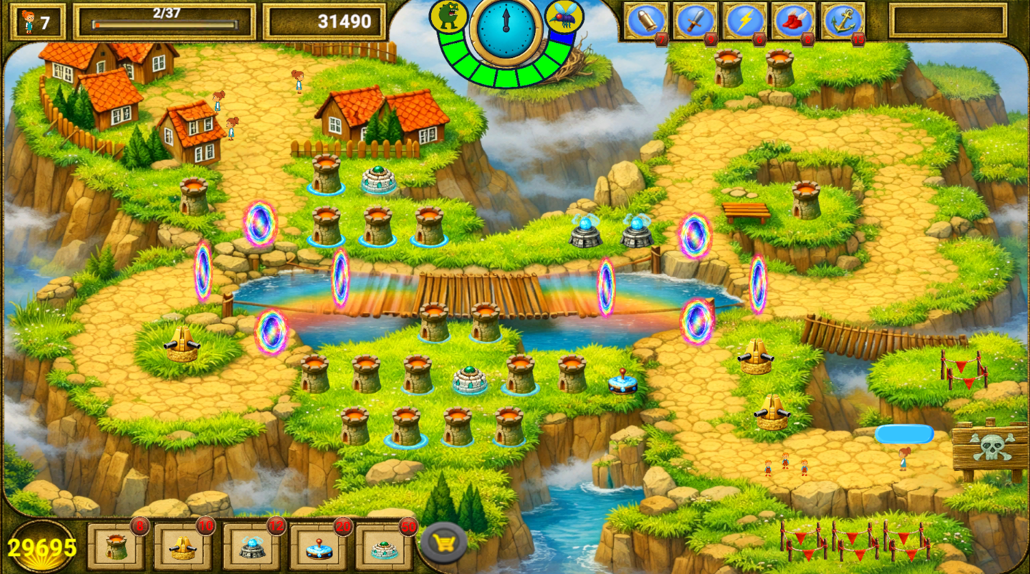 Turrets: Protect the girls! screenshot