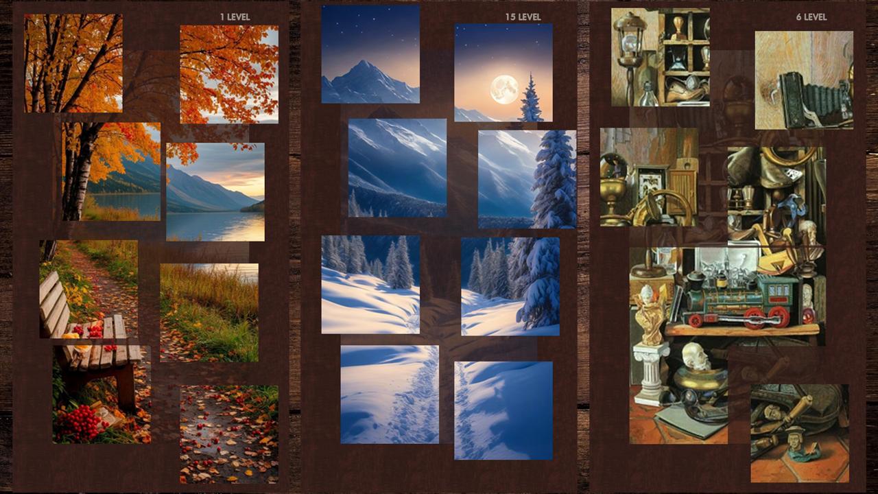 Assemble beautiful puzzles screenshot