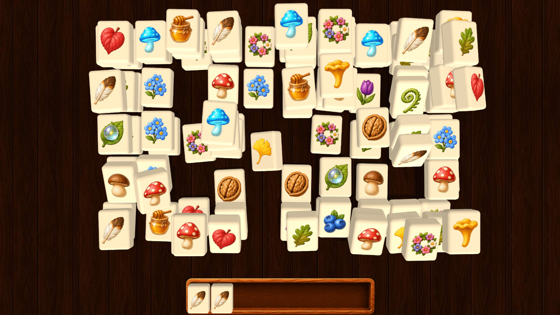Лесной 3D маджонг — screenshot 2