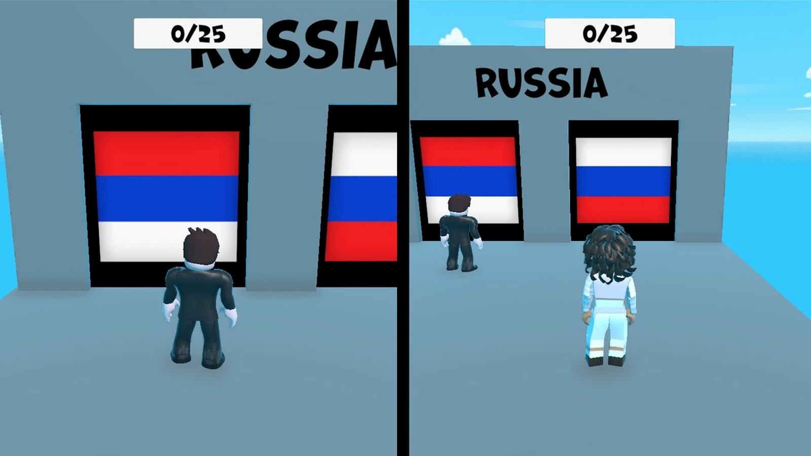Robbie for two: Choose the right logo screenshot
