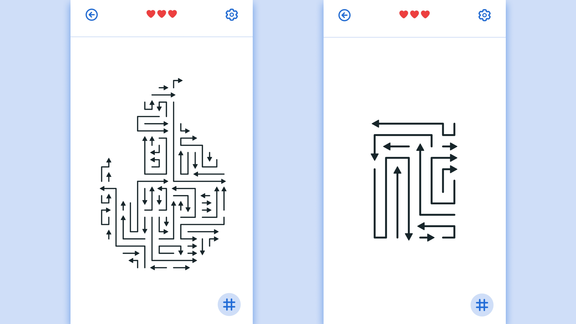 Arrow puzzle — screenshot 1