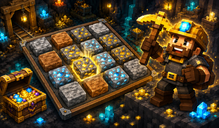 Pickaxes & Gold: Miner Merge
