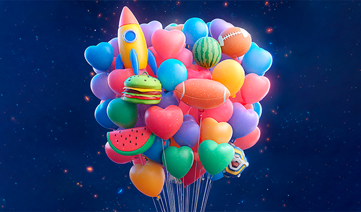 Merge 3D - Match 3 Balloons!