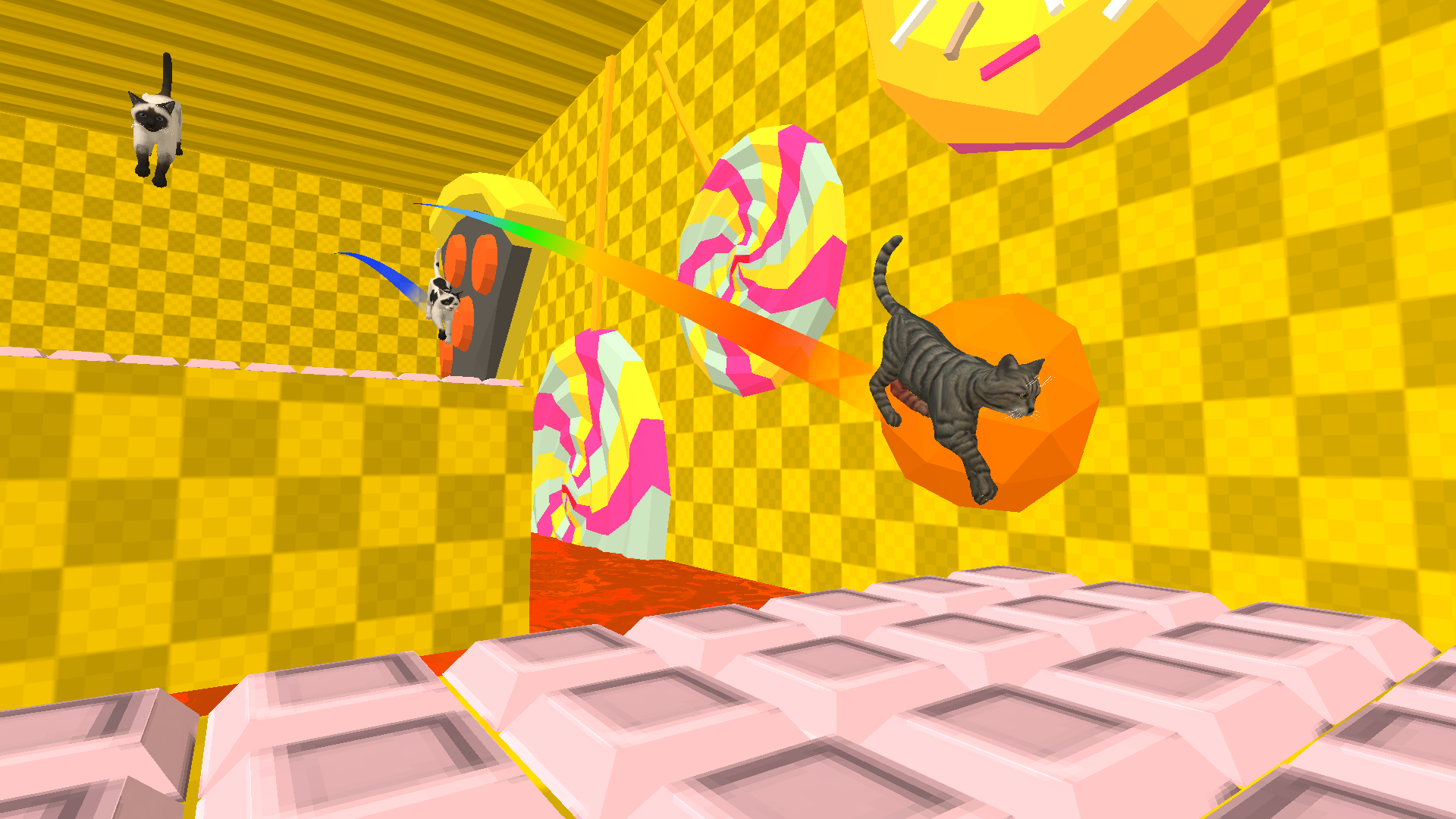 Obby Cat: Keyboard Escape screenshot 6