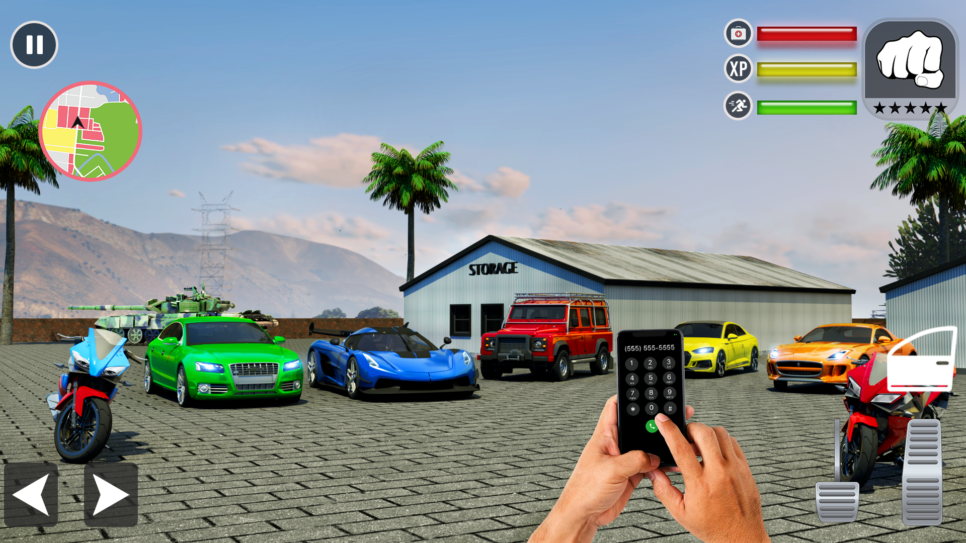 Open World Car Driving 3D screenshot