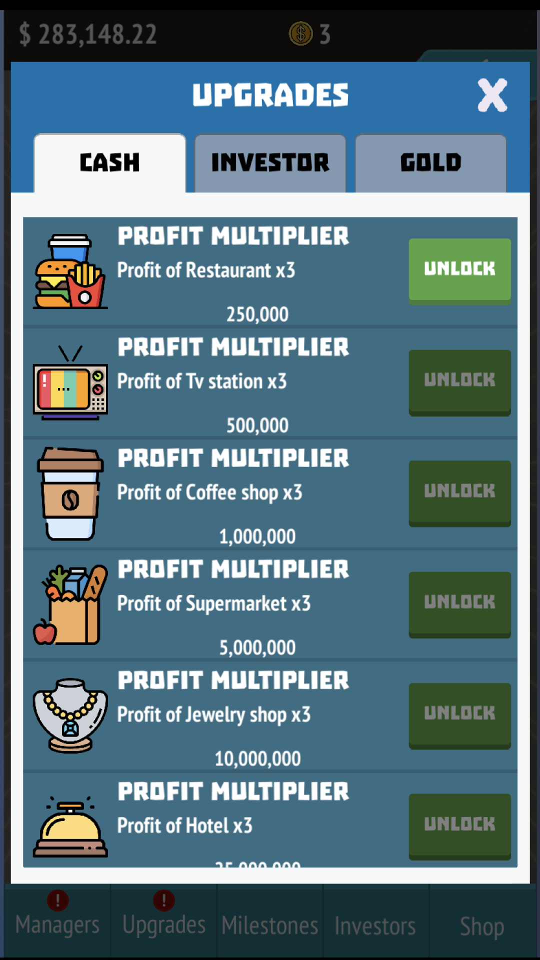 Magnate Clicker screenshot 4