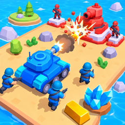 Blue vs Red: Craft and Battle