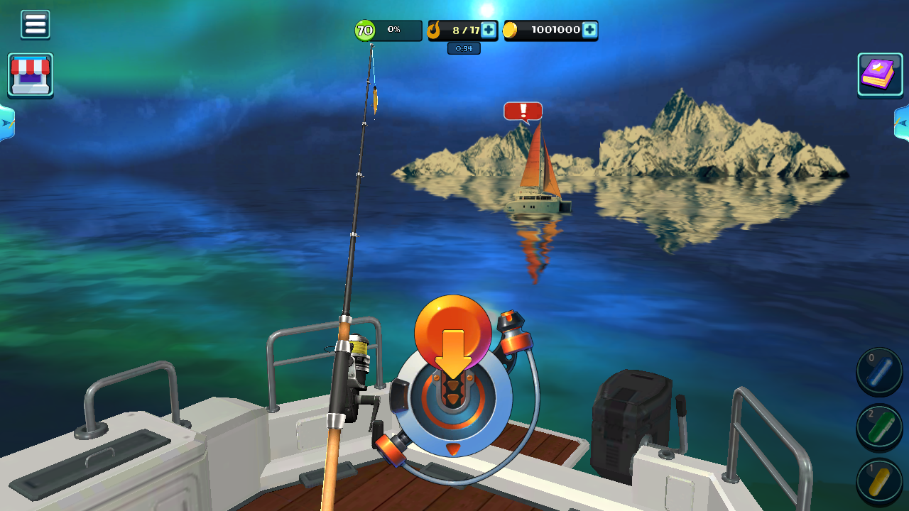 Russian Fishing at Sea screenshot