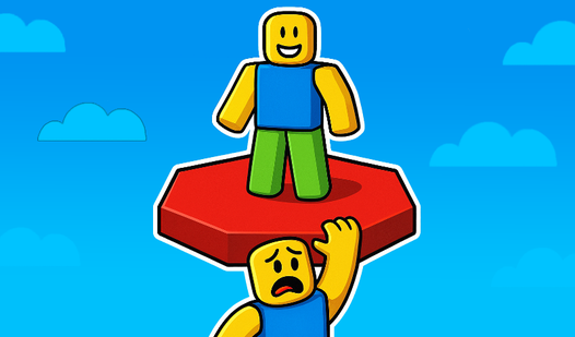 Don't fall off the platform! Obby  loading=