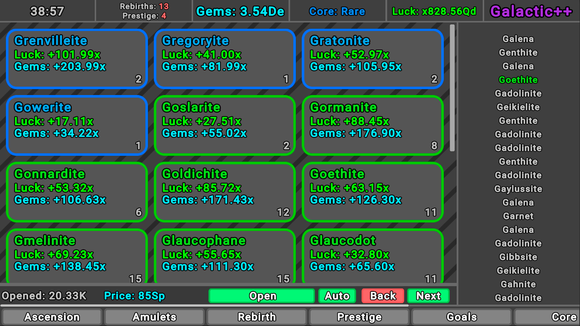 Ascender Simulator — screenshot 2