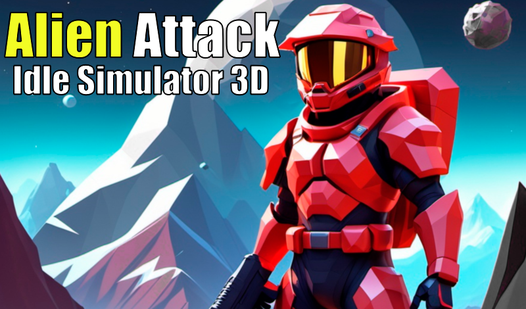 Alien Attack Idle Simulator 3D