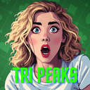 Tri Peaks. Solitaire Retro Game